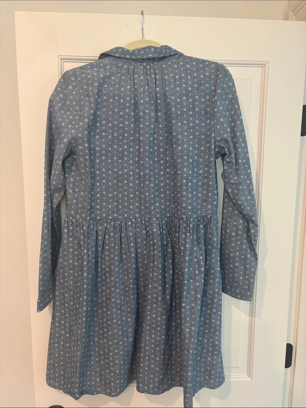 J. Crew chambray button